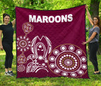 queensland-premium-quilt-maroons-simple-indigenous
