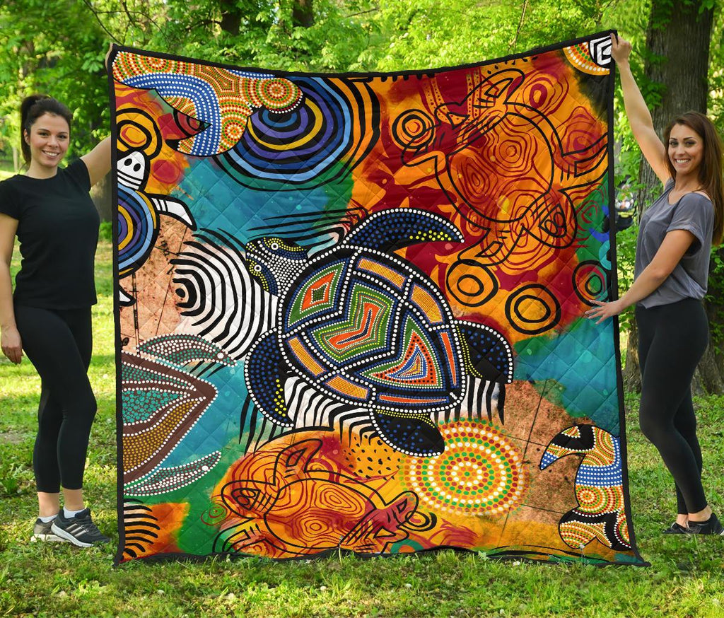 aboriginal-premium-quilt-turtle-indigenous-art