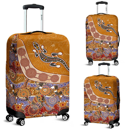 luggage-cover-aboriginal-patterns-suitcase-boomerang-lizard