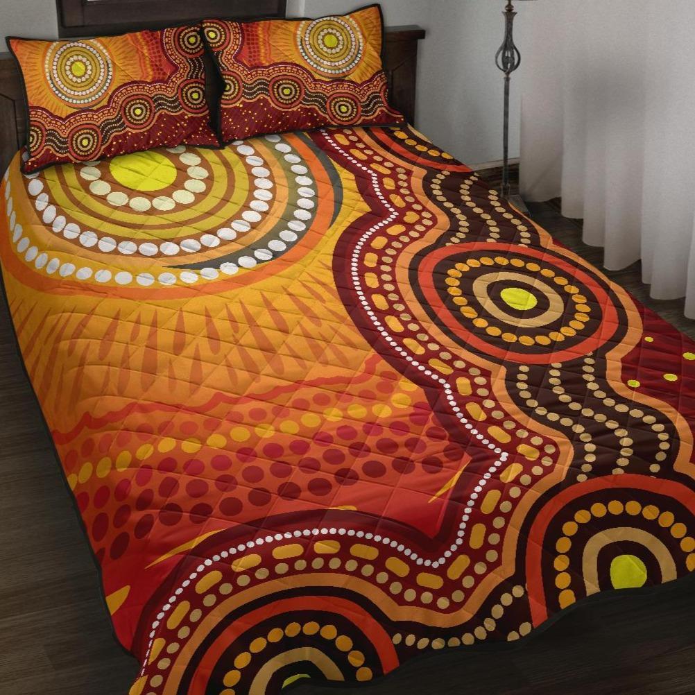 aboriginal-quilt-bed-set-sunrise-aboriginal-art