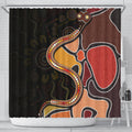 shower-curtain-aboriginal-snake-with-dot-painting
