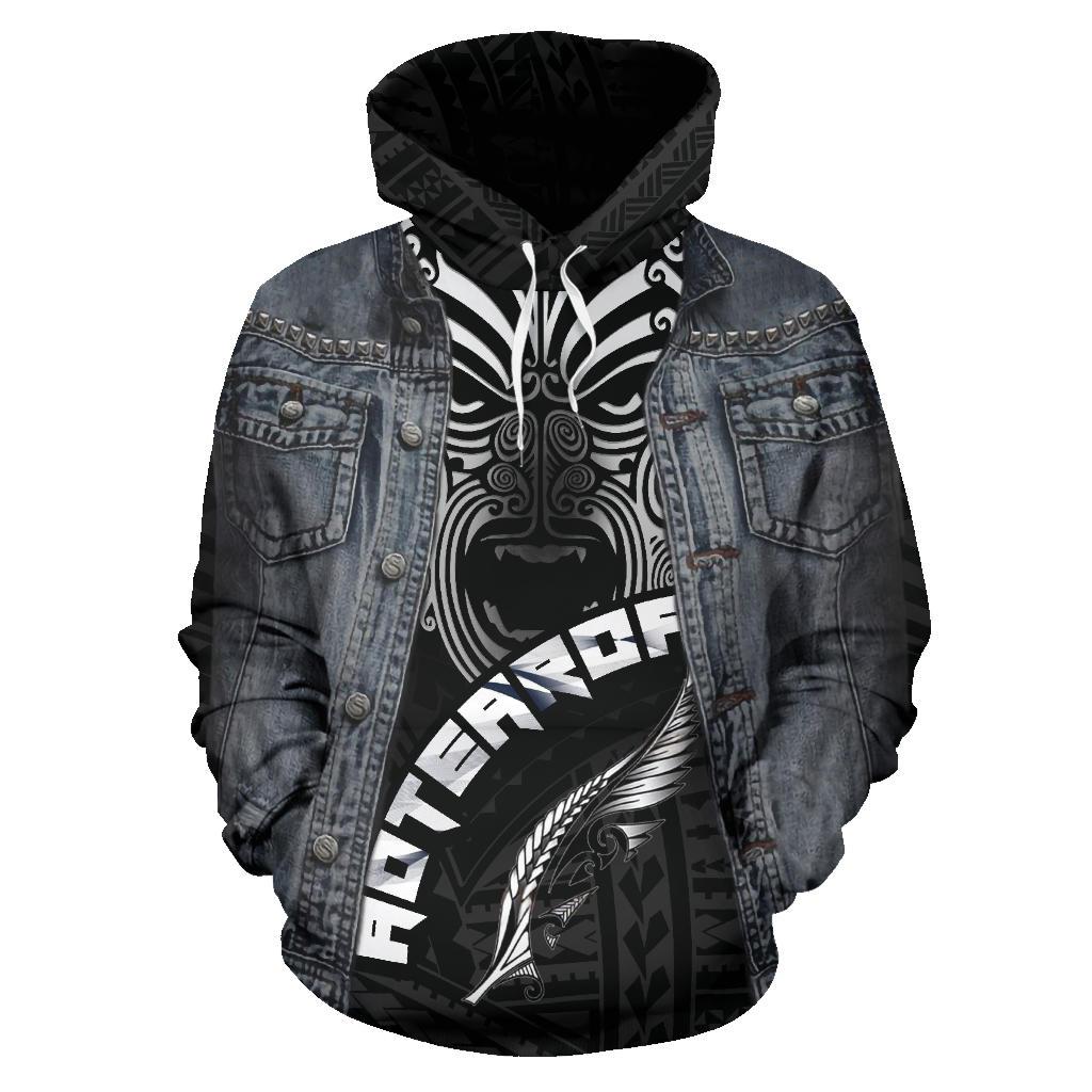 maori-moko-warface-3d-denim-hoodie
