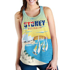 Racerback Tank - Sydney Top Tank Sydney Opera Sailing - Women - Vibe Hoodie
