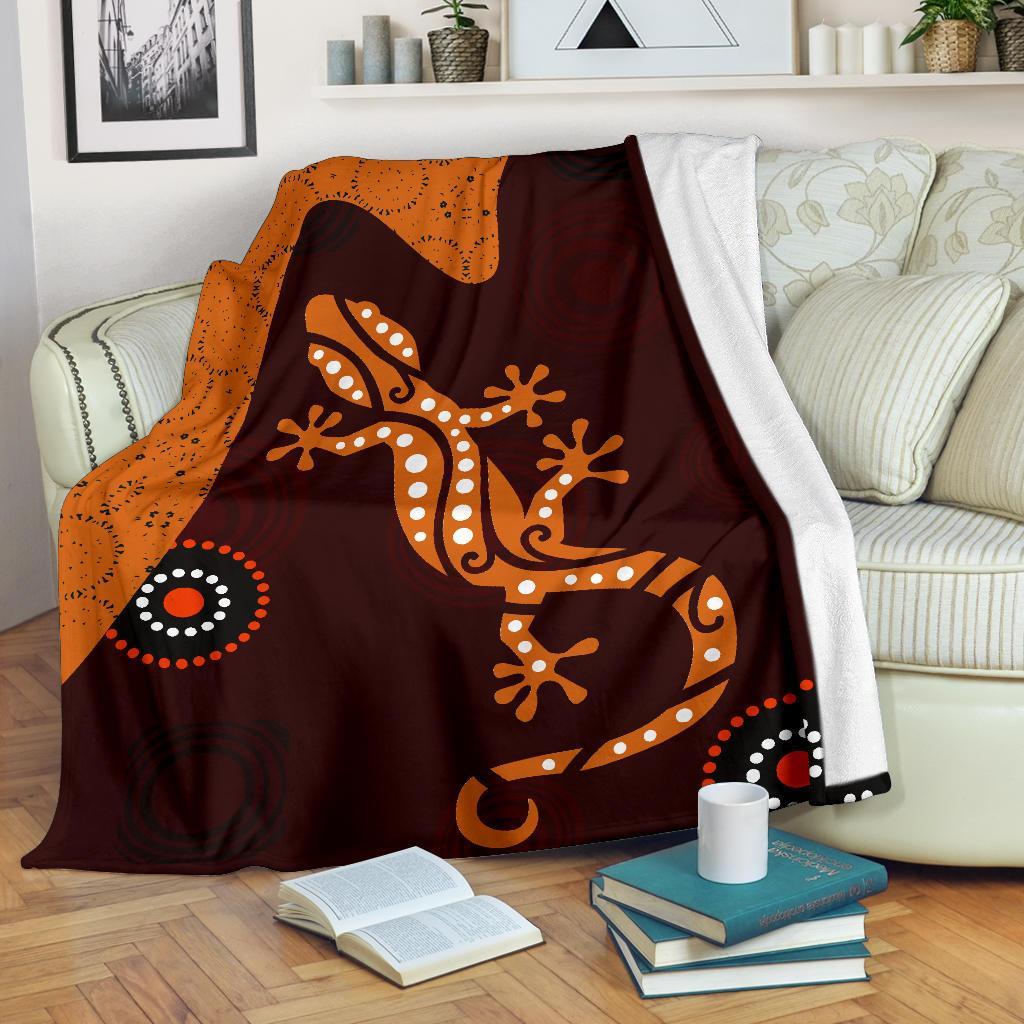 aboriginal-premium-blanket-lizard-in-aboriginal-dreaming