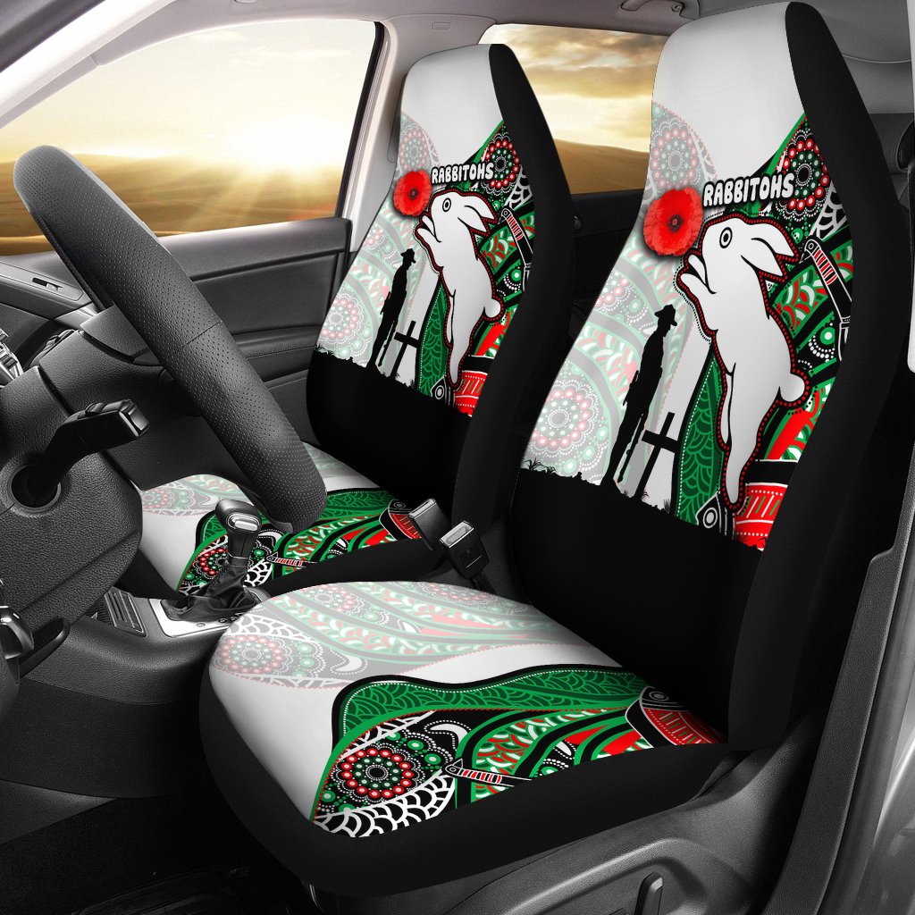 rabbitohs-car-seat-covers-indigenous-anzac-day
