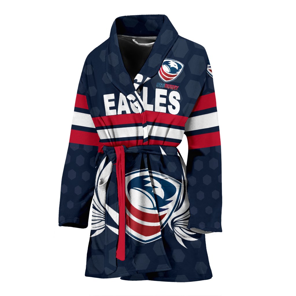 usa-rugby-womens-bath-robe-eagles-simple-style-full-navy