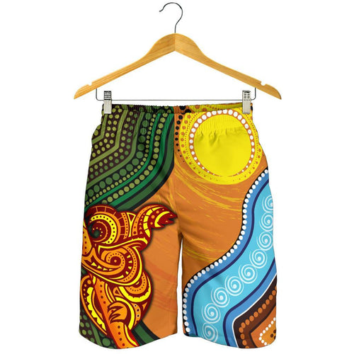 mens-short-australian-aboriginal-dot-painting-koala