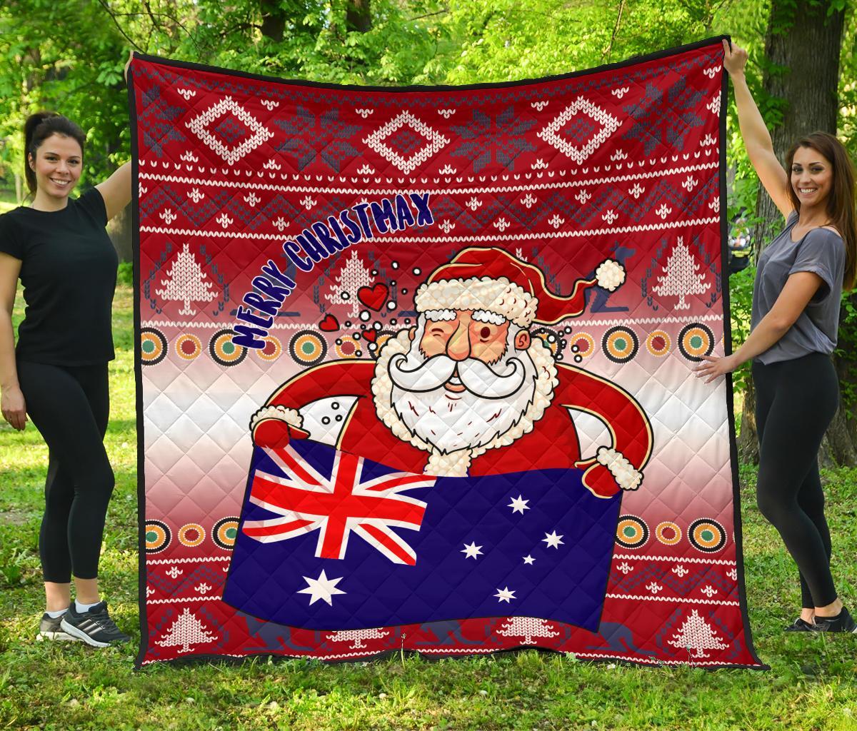 christmas-premium-quilt-australia-santa-claus-hold-the-flag-red