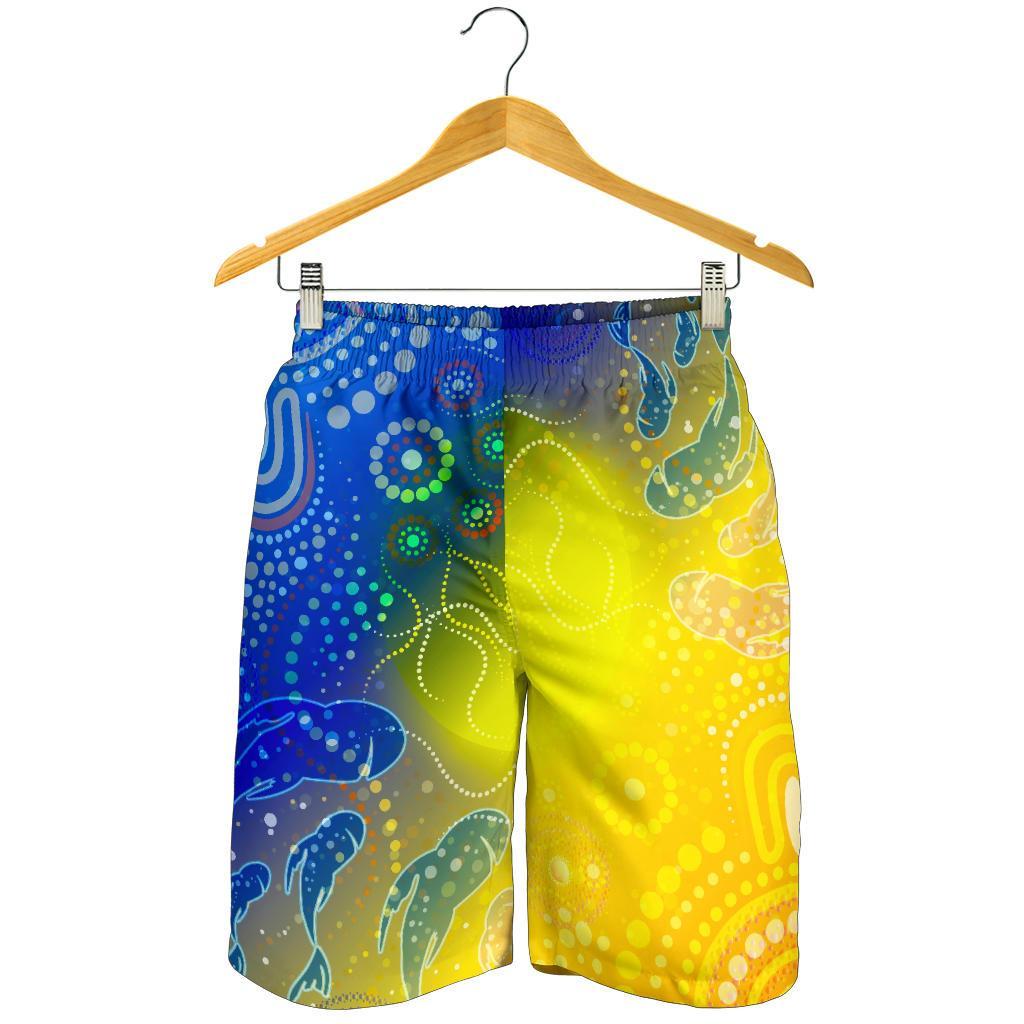 aboriginal-mens-shorts-indigenous-fishing