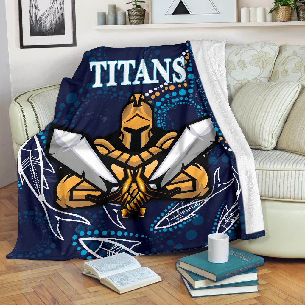 gold-coast-premium-blanket-titans-gladiator-indigenous