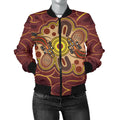 aboriginal-womens-bomber-jacket-indigenous-lizard-dot-painting-art