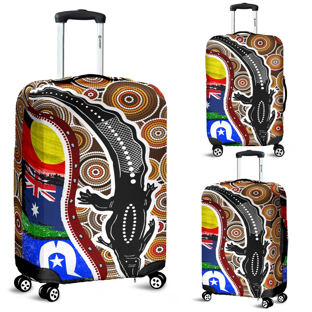 luggage-cover-australian-aboriginal-crocodile-with-naidoc-flags