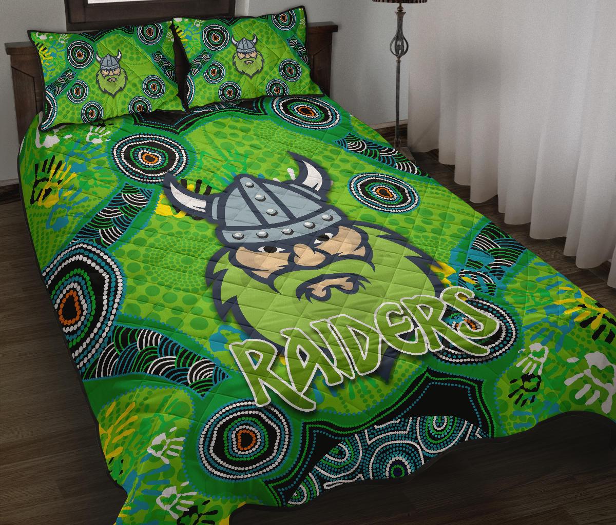 canberra-quilt-bed-set-raiders-viking-indigenous
