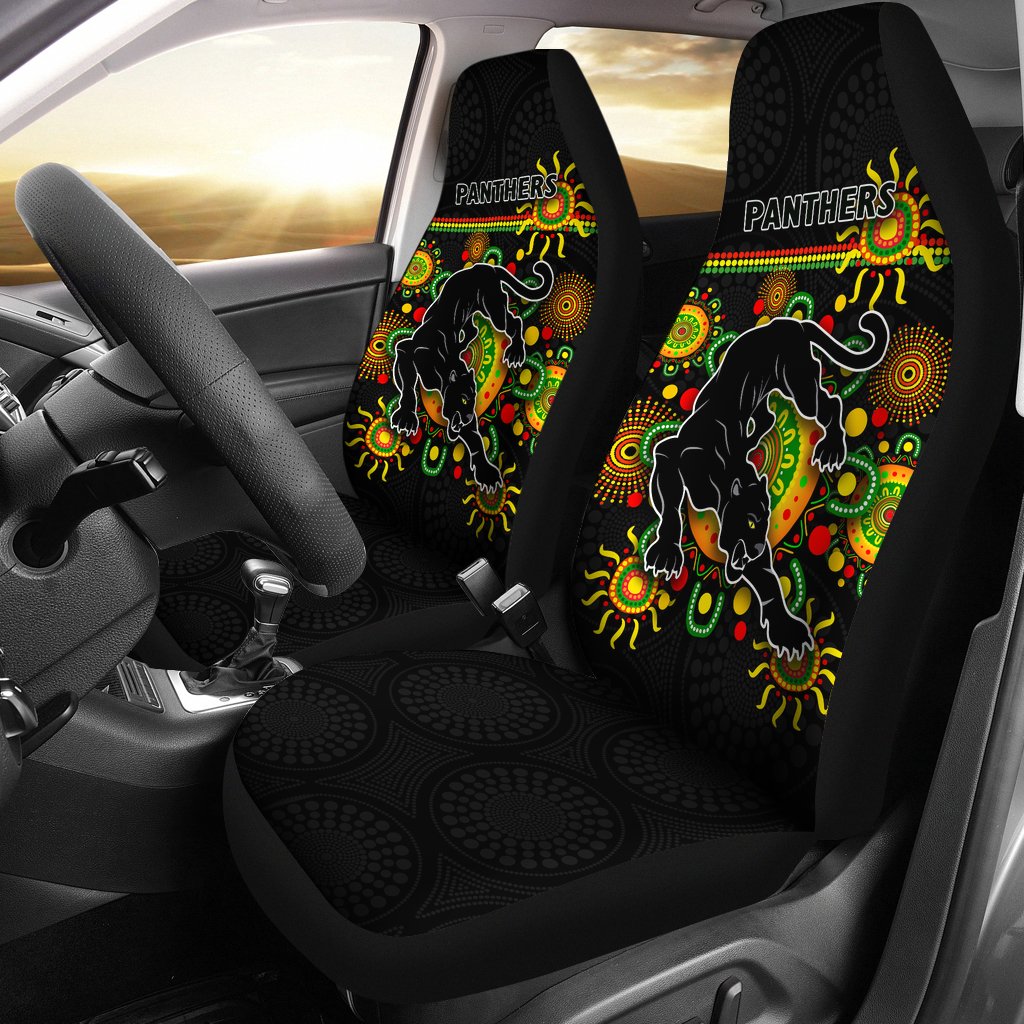 penrith-car-seat-covers-indigenous-panthers-black