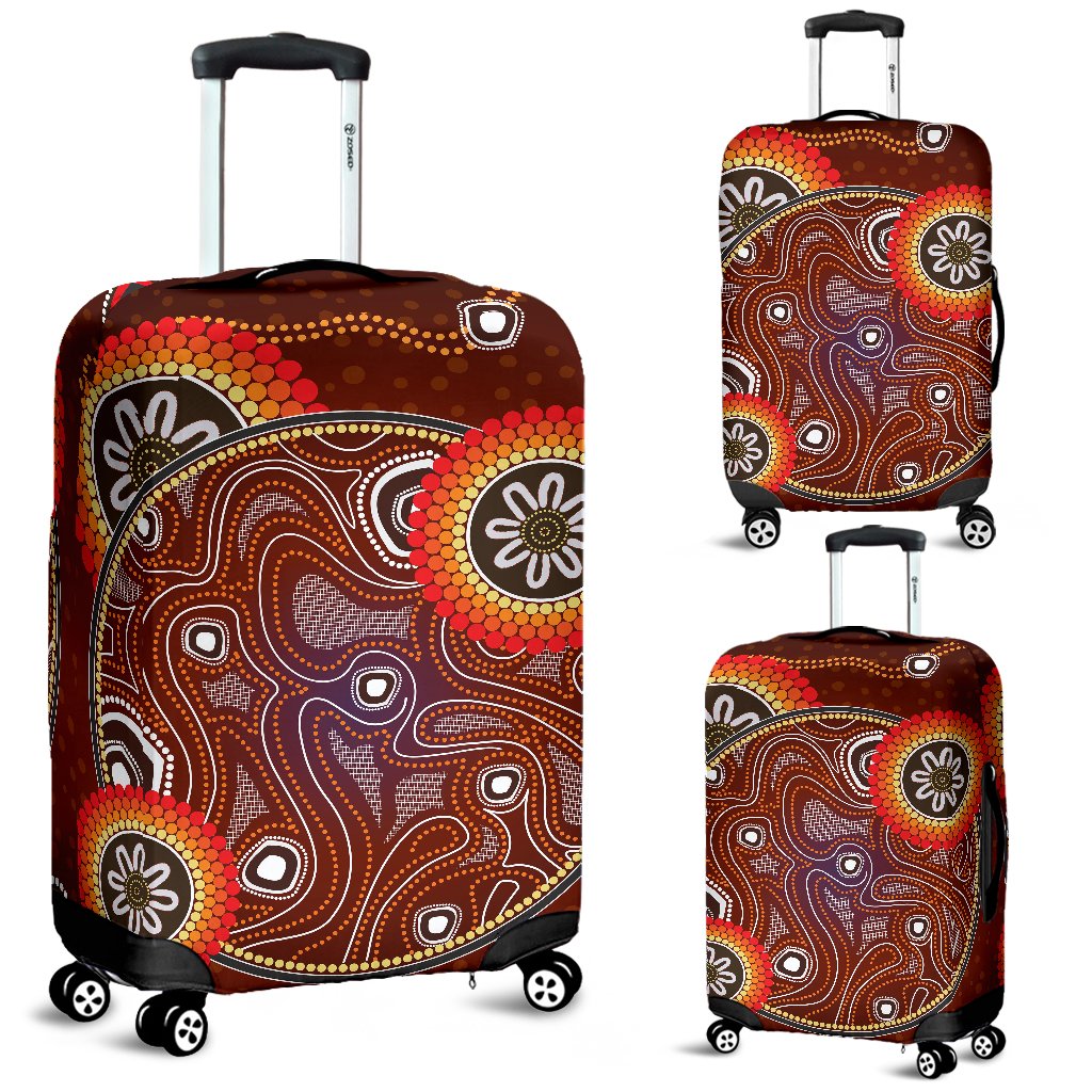luggage-cover-aboriginal-dot-painting-suitcase-earth