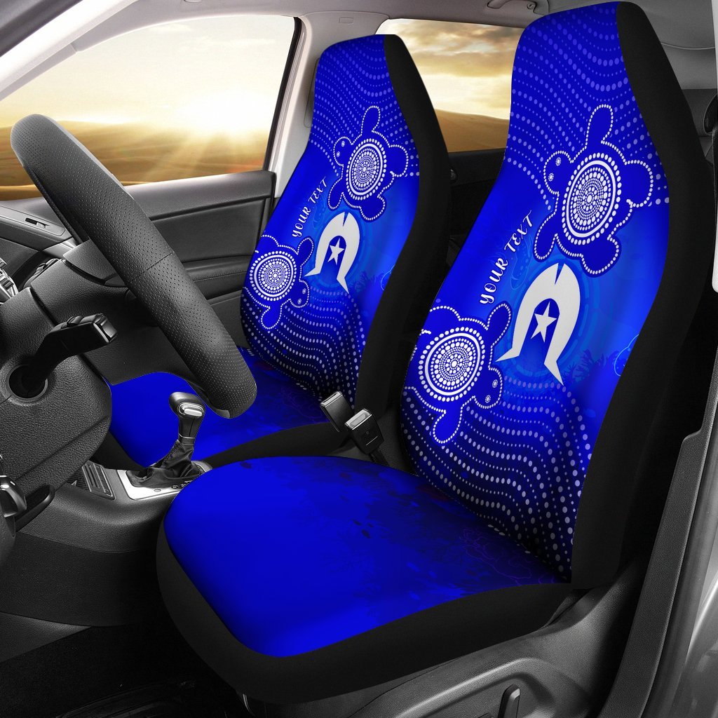 custom-torres-strait-islanders-car-seat-covers-torres-symbol-with-indigenous-turtle