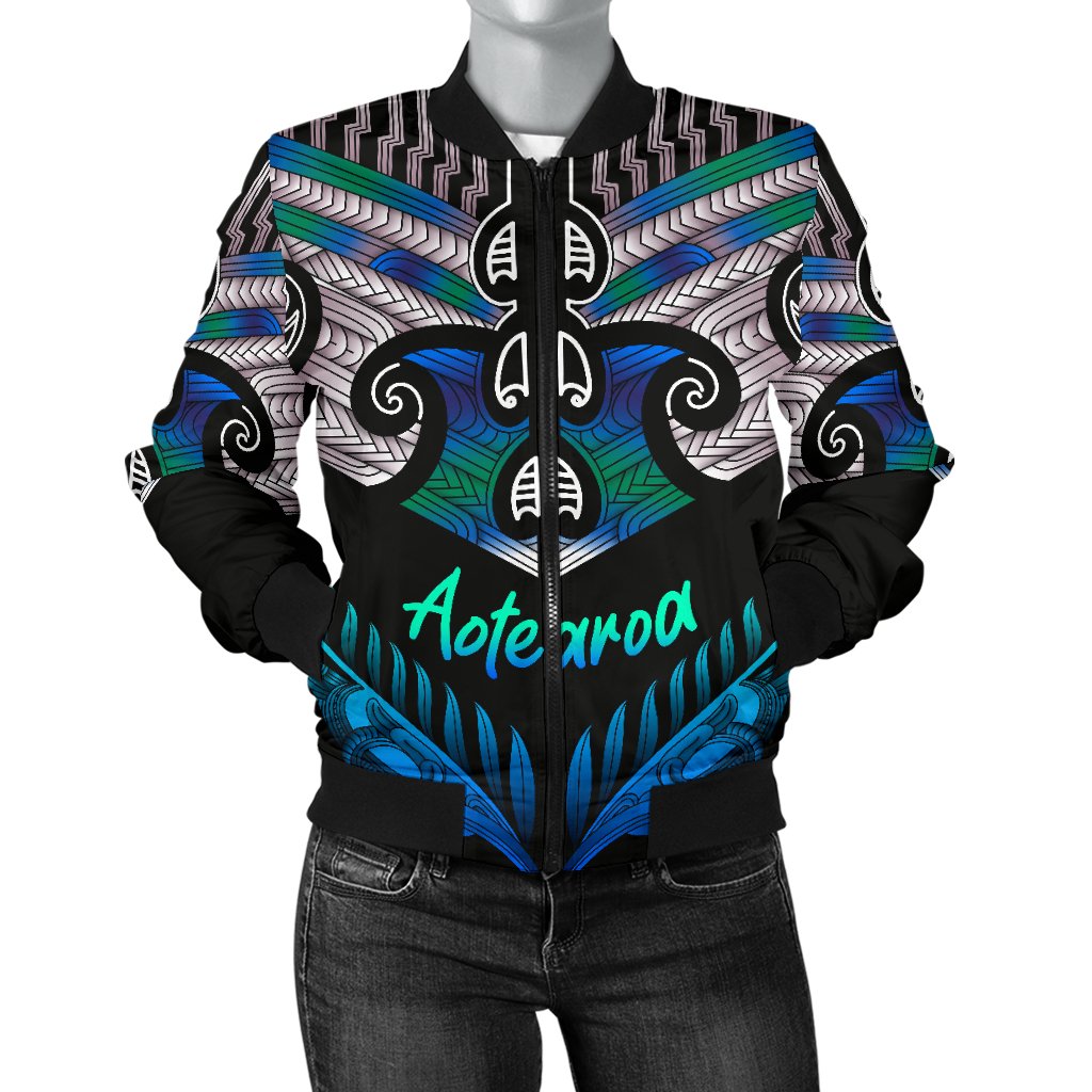 aotearoa-women-bomber-jacket-silver-fern-tangaroa