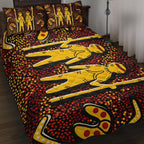 aboriginal-quilt-bed-set-indigenous-people