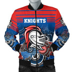 custom-personalised-newcastle-knights-mens-bomber-jacket-aboriginal-horizontal-style