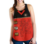 Bangalore Cricket India Women Racerback Tank Royal Challengers - Vibe Hoodie