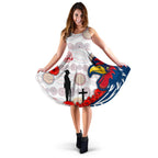 Australia Roosters Women's Dress Anzac Day - Three Tiles Style - Vibe Hoodie