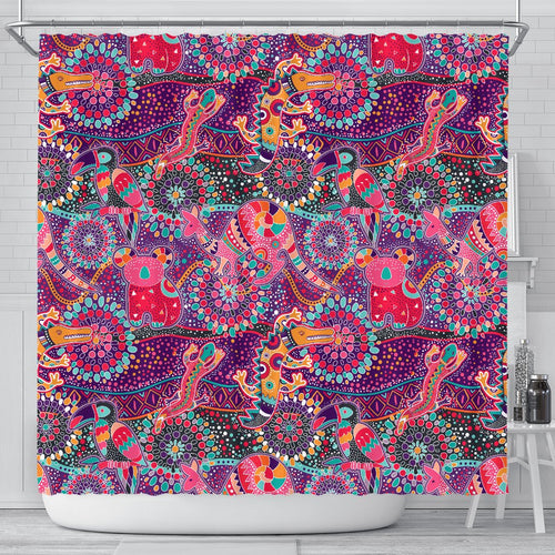 shower-curtain-aboriginal-patterns-curtain-australian-animals
