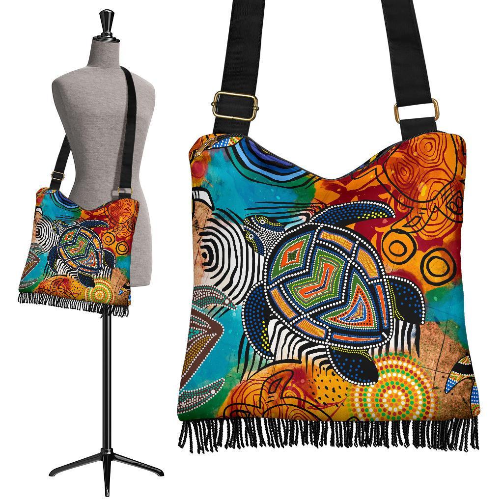 aboriginal-boho-handbag-turtle-indigenous-art