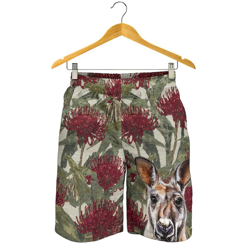 short-kangaroo-short-waratah-painting-men