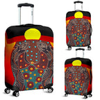 luggage-cover-aboriginal-sublimation-dot-pattern-style-red