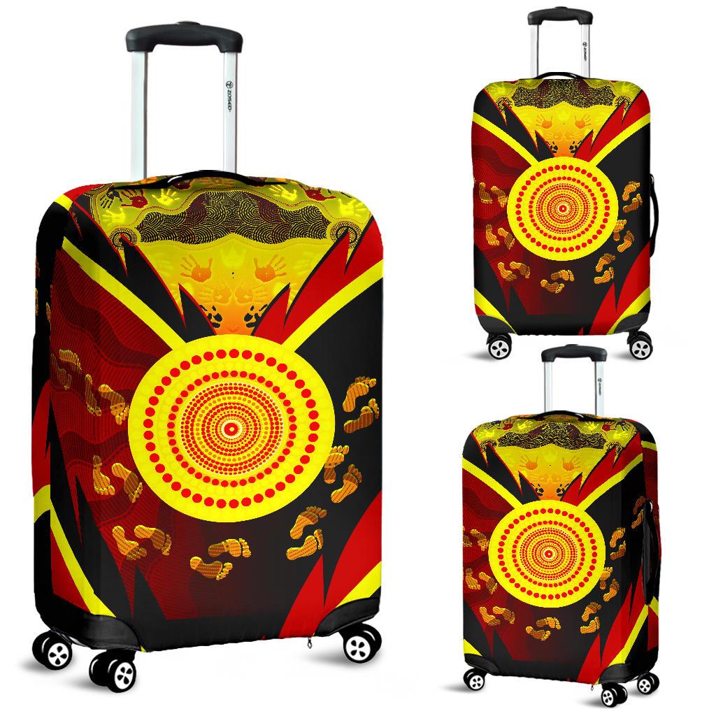 aboriginal-luggage-covers-indigenous-flag-with-footprint-hand-art