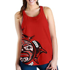 Canada Haida Women Racerback Tank Top - Vibe Hoodie