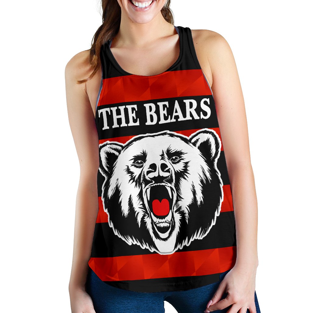 North Sydney Women Racerback Tank The Bears Simple Style - Vibe Hoodie