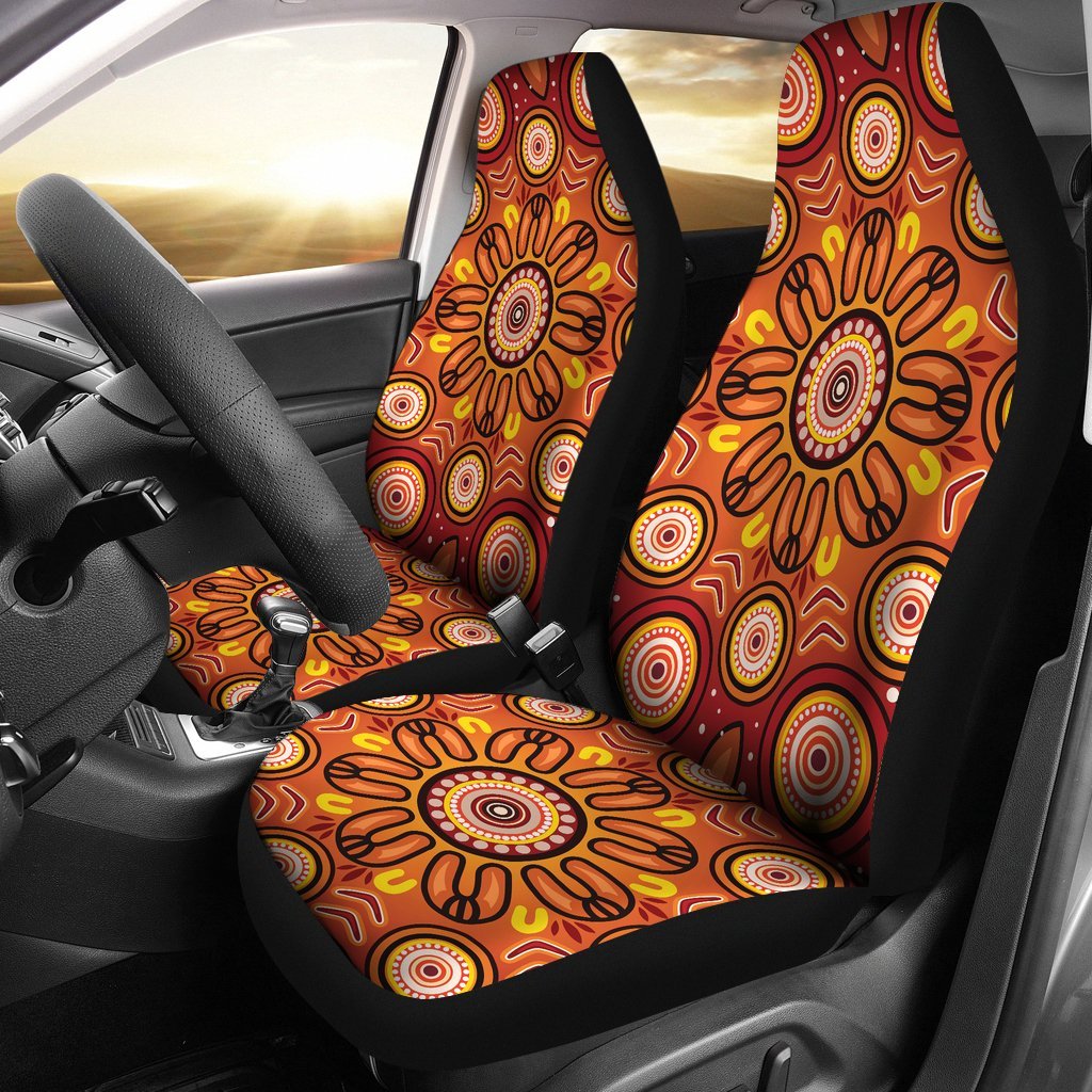 aboriginal-car-seat-covers-circle-flowers-patterns-ver01