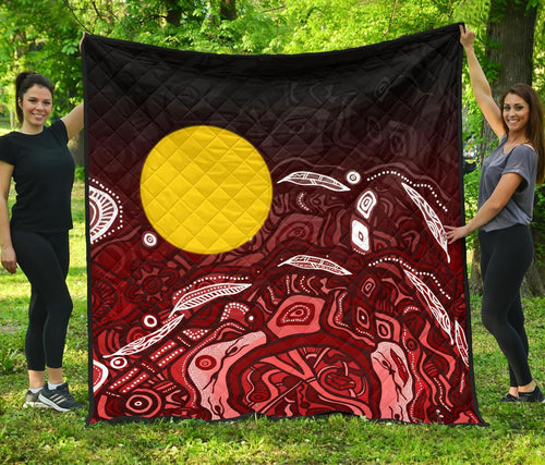 aboriginal-premium-quilt-red-landscape