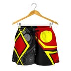 Aboriginal Women's Shorts - Indigenous Legend - Vibe Hoodie