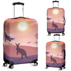 luggage-cover-kangaroo-suitcase-sunset-landscape-art-ver05