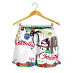 Christmas Women's Shorts White - Merry Christmas - Vibe Hoodie
