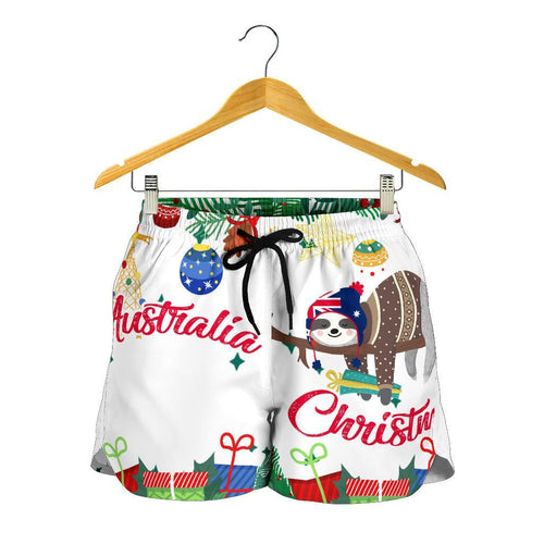 Christmas Women's Shorts White - Merry Christmas - Vibe Hoodie