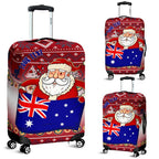 christmas-personalised-luggage-covers-australia-santa-claus-hold-the-flag-red