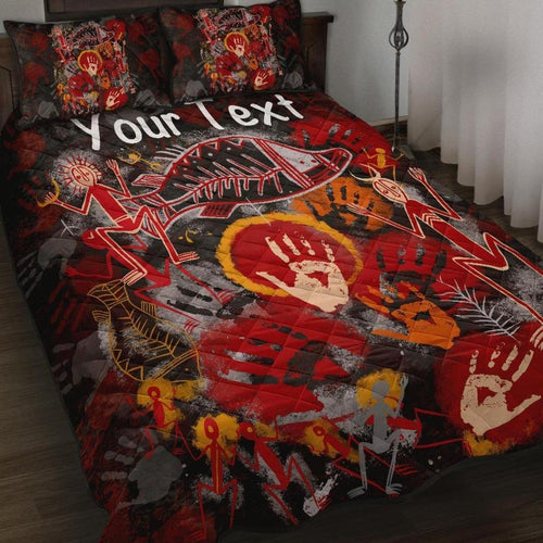 custom-aboriginal-quilt-bed-set-indigenous-fish-hand-art