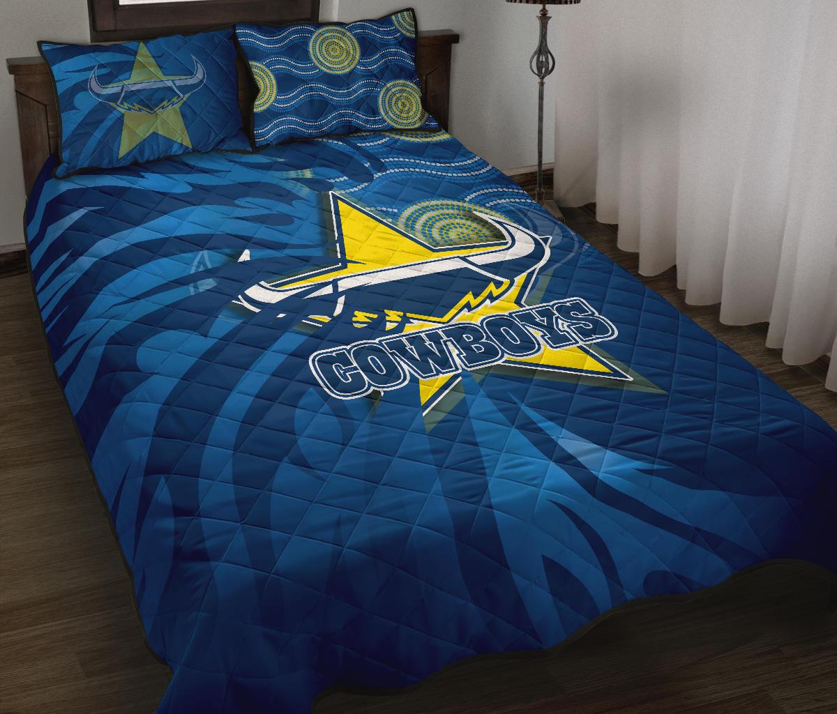 cowboys-fire-quilt-bed-set-north-queensland