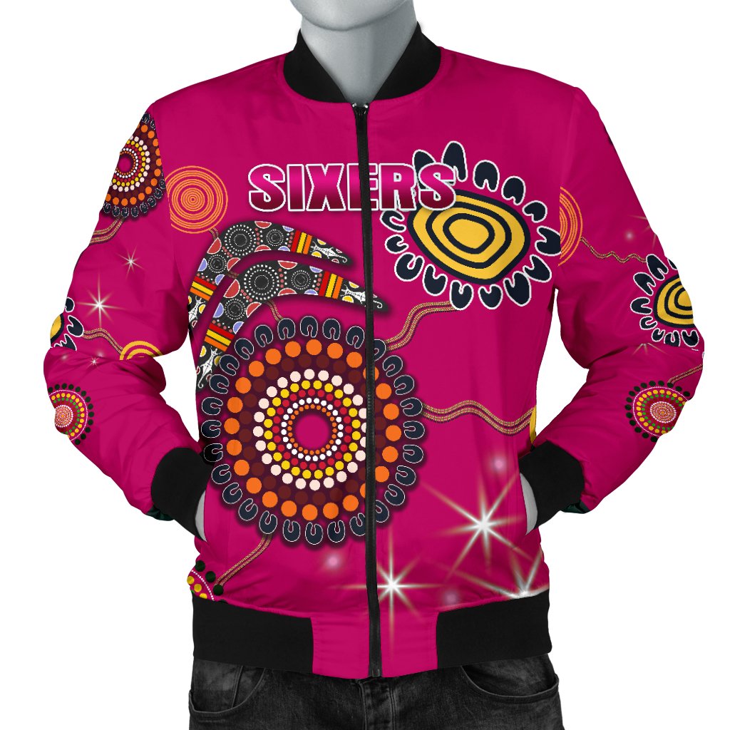 sydney-mens-bomber-jacket-sixers-indigenous-magenta