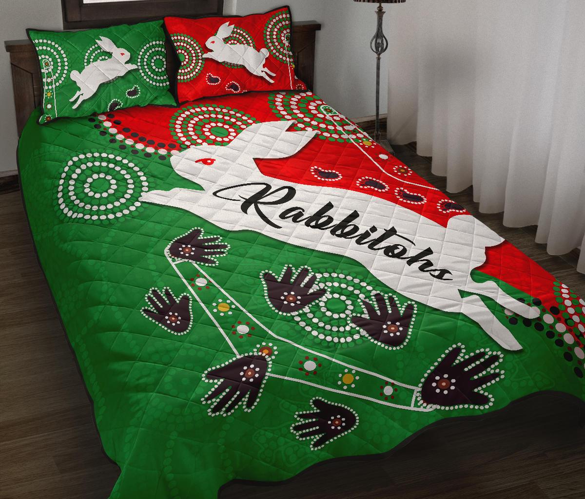 rabbitohs-forever-quilt-bed-set-indigenous