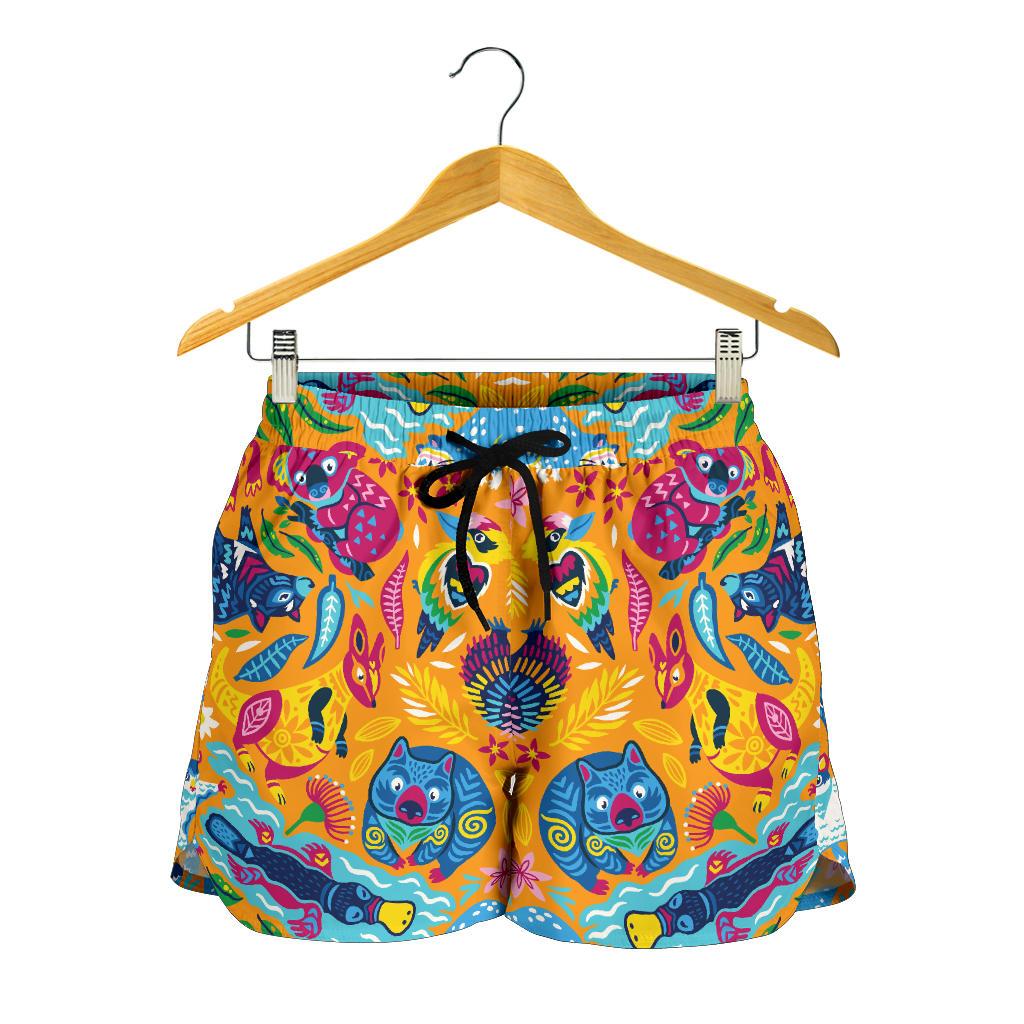 Short - Australian Animals Short Color Art - Women - Vibe Hoodie