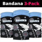 cronulla-bandana-3-pack-sharks-simple-indigenous-black