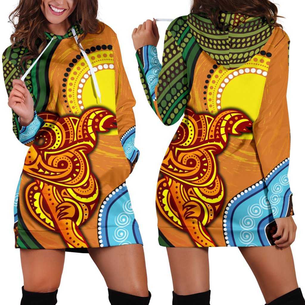 hoodie-dress-australian-aboriginal-dot-painting-koala
