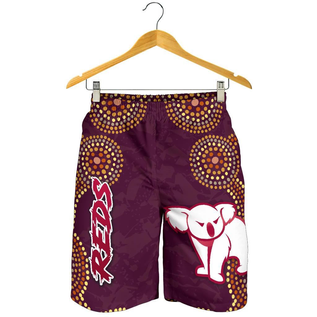 queensland-men-shorts-indigenous-reds
