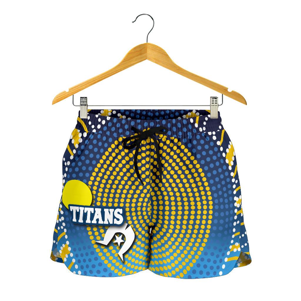 Naidoc Titans Women Shorts Gold Coast Indigenous - Vibe Hoodie