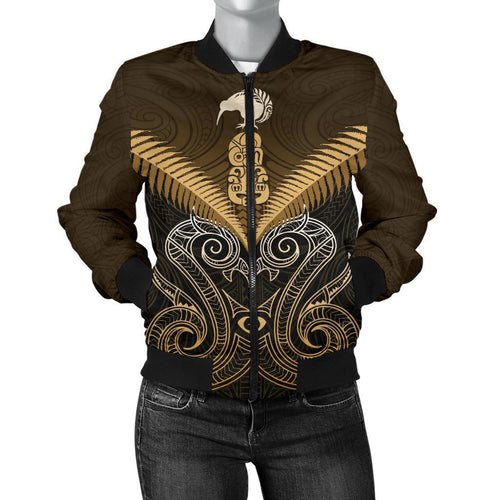 maori-manaia-new-zealand-women-bomber-jacket-gold