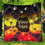 custom-aboriginal-premium-quilt-indigenous-circle-dot-painting-hand-art